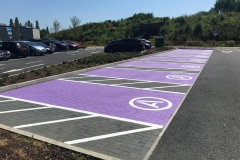 Purple-Multi-grip-Via-line-on-blocks