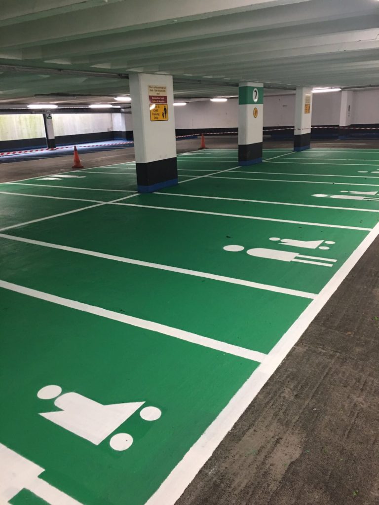 Car Park Line Marking (Car Park Line Marking Company) - Gilvar Lining