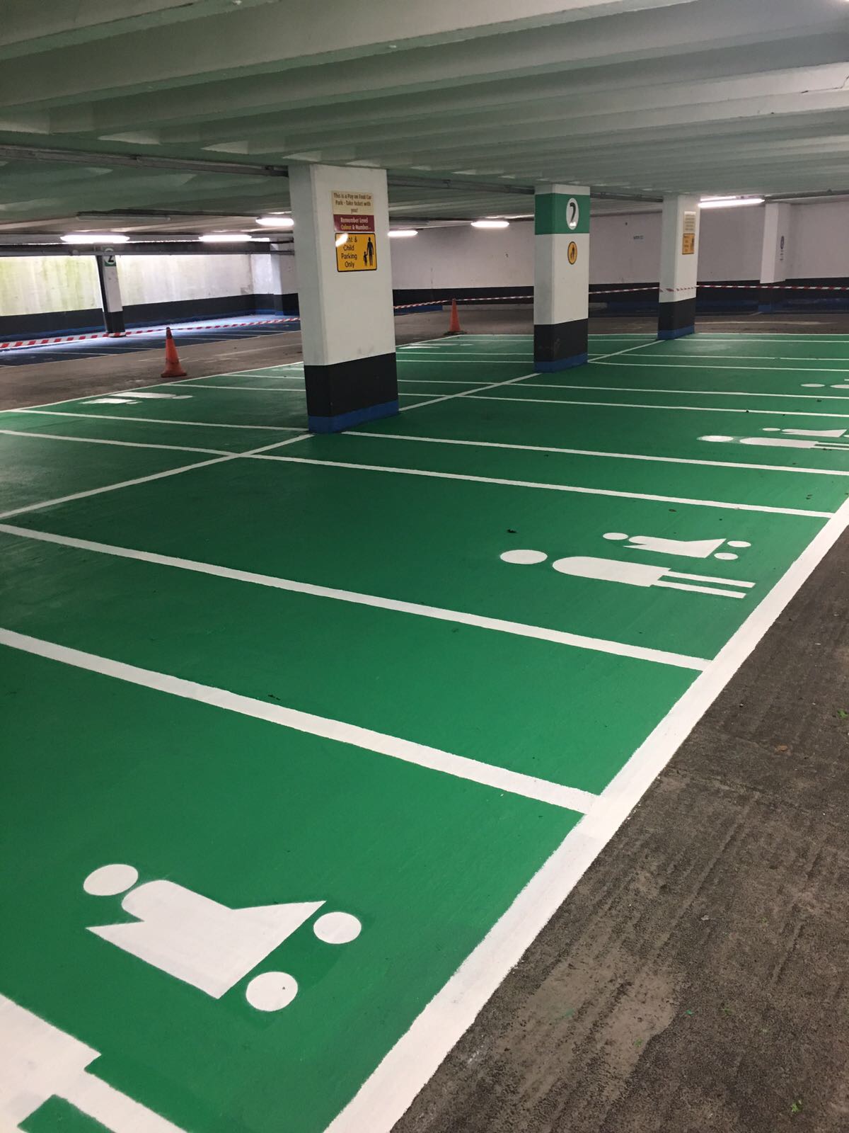 Car Park Markings Gilvar Lining Staffordshire