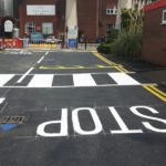 road markings